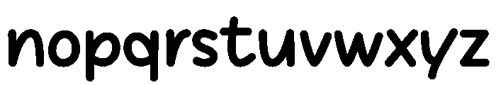 Magical Valenty Regular Font LOWERCASE