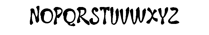Magical Vintage1 Font UPPERCASE