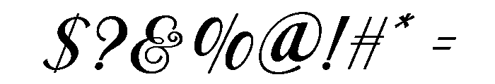 MagicalSummer-Regular Font OTHER CHARS