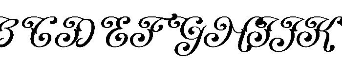 MagicalSummer-Regular Font UPPERCASE