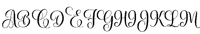 Magicalis Font UPPERCASE