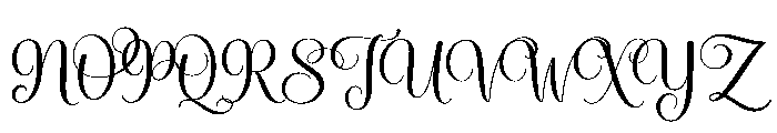 Magicalis Font UPPERCASE