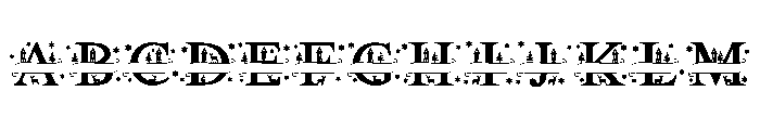 Magicland Christmas Font UPPERCASE
