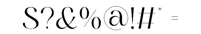 Magiko-Regular Font OTHER CHARS