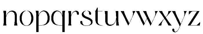 Magiko-Regular Font LOWERCASE