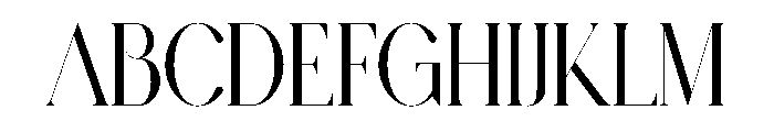 Magira Font UPPERCASE