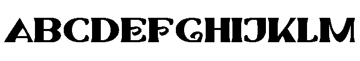 Magisme Font UPPERCASE