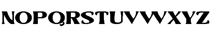 Magisme Font UPPERCASE
