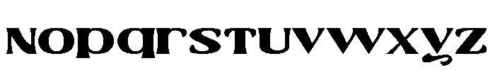 Magisme Font LOWERCASE