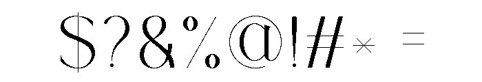 Magite Font OTHER CHARS