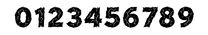 Magma Jagged Font OTHER CHARS