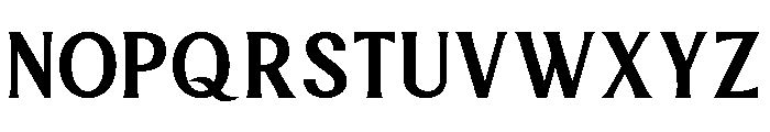 Magnavella Regular Font UPPERCASE
