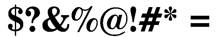 Magnes Font OTHER CHARS