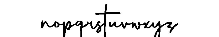 Magnetica Font LOWERCASE