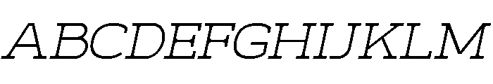 Magnetico Italic Font UPPERCASE