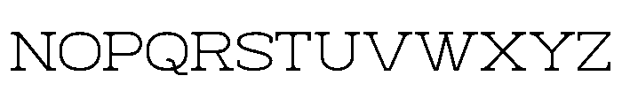 Magnetico Regular Font UPPERCASE
