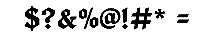 Magnevex Font OTHER CHARS