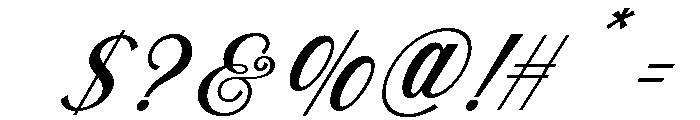 Magnolena-Regular Font OTHER CHARS
