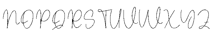 Magnolia Beautiful Font UPPERCASE