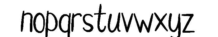 Magnolia Coast Sans Font LOWERCASE