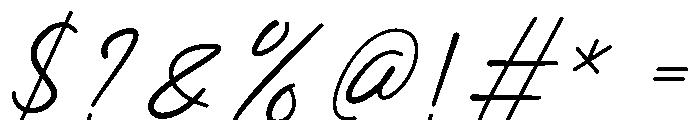 Magnolia Coast Font OTHER CHARS