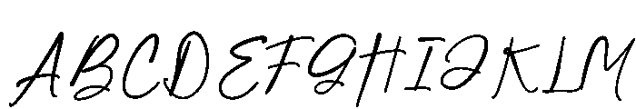 Magnolia Coast Font UPPERCASE
