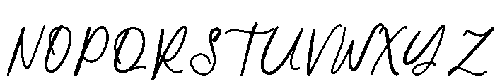 Magnolia Coast Font UPPERCASE