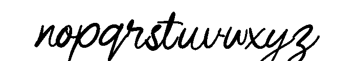 Magnolia Coast Font LOWERCASE