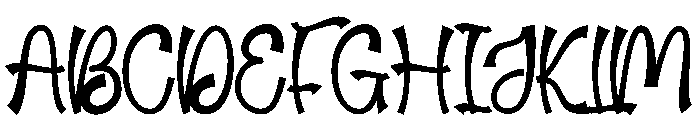 Magnolia Garden Font UPPERCASE