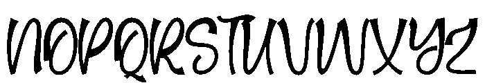 Magnolia Garden Font UPPERCASE