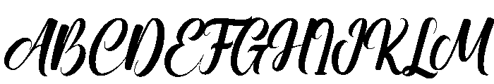 Magnolia Springs Font UPPERCASE