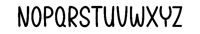 Magnolia Valentine Font LOWERCASE