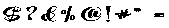 MagnoliaDream Font OTHER CHARS