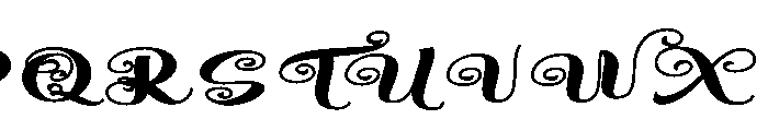 MagnoliaDream Font UPPERCASE