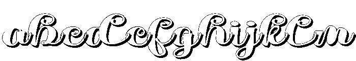 MagnoliaDreamShadow FONT