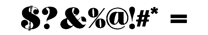 Magnora Font OTHER CHARS