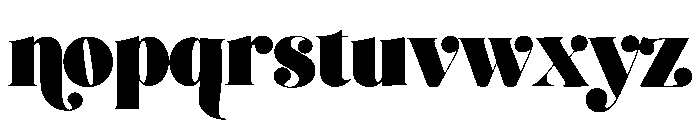 Magnora Font LOWERCASE