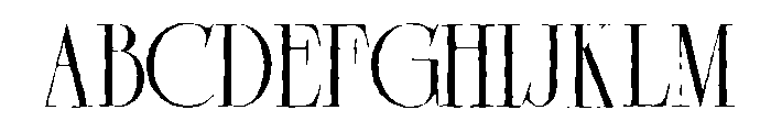 Magora Regular Font UPPERCASE