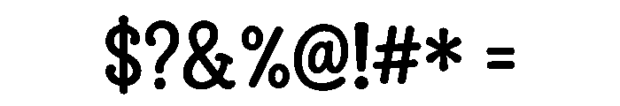 Magoui Smile Font OTHER CHARS