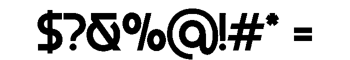Magox-Regular Font OTHER CHARS