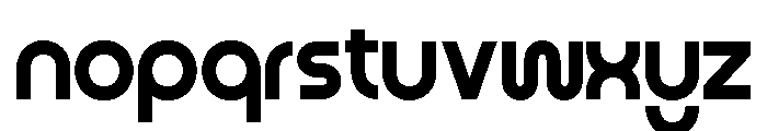 Magox-Regular Font LOWERCASE
