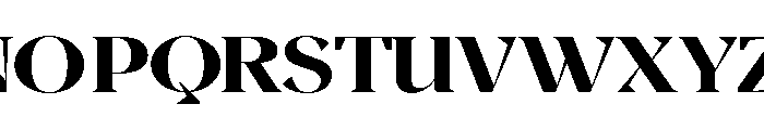 Magres Black Expanded Font UPPERCASE