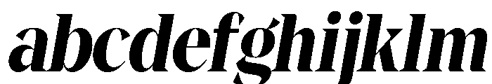 Magres Black Slant SemiCond FONT