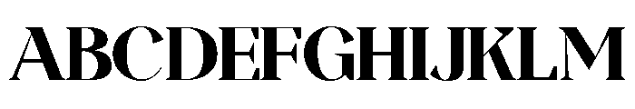 Magres Black Font UPPERCASE