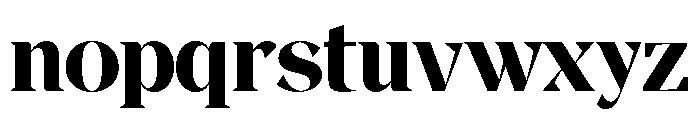 Magres Black Font LOWERCASE