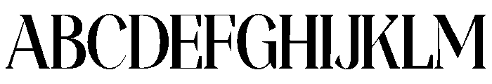 Magres Bold Condensed Font UPPERCASE