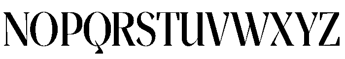 Magres Bold Condensed Font UPPERCASE