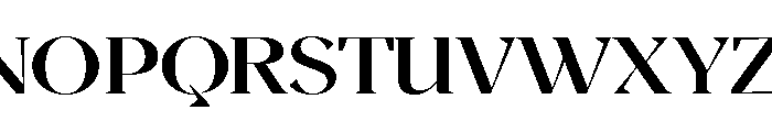Magres Bold Expanded Font UPPERCASE