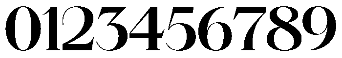 Magres Bold Semi Expanded Font OTHER CHARS