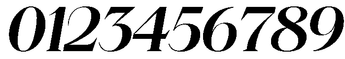 Magres Bold Slant SemExp Font OTHER CHARS
